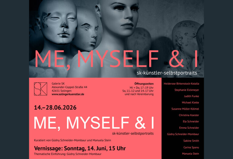 Mehr über den Artikel erfahren ME, MYSELF & I – SK-Künstler-Selbstportraits